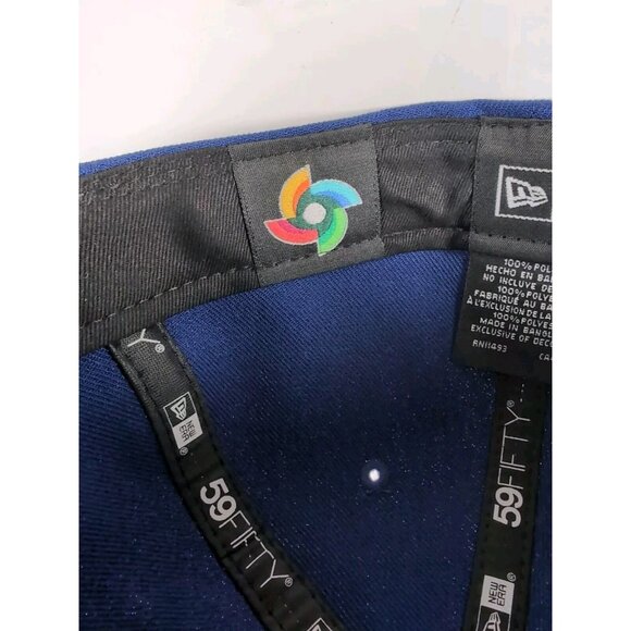 New Era 59Fifty World Baseball Classic 2023 Dominican Republic Hat Size 7 - Picture 6 of 10